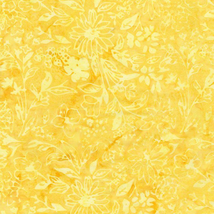 TT Tonga Pastel Batiks - B3558-SUN - Cotton Batik Fabric