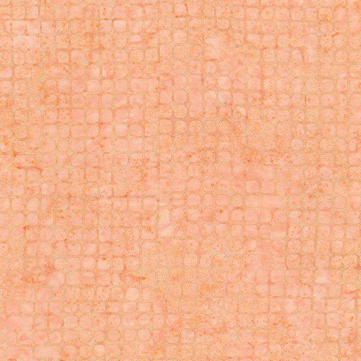 TT Tonga Pastel Batiks - B7663-MELON - Cotton Batik Fabric