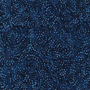 TT Tonga Patriots Pride Batiks Swirling Pebbles - B9791-BLUE - Cotton Batik Fabric