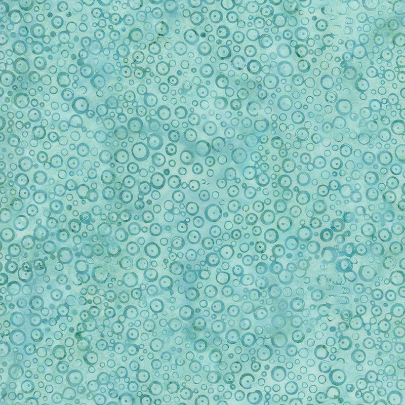 TT Tonga Surfside Batiks Dotty Bubbles - B3121-SCUBA - Cotton Fabric