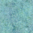 TT Tonga Surfside Batiks Lotus Leaves - B2164-SURF - Cotton Fabric