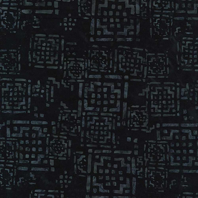 TT Tonga Traditions Batiks - B6971-EBONY - Cotton Fabric