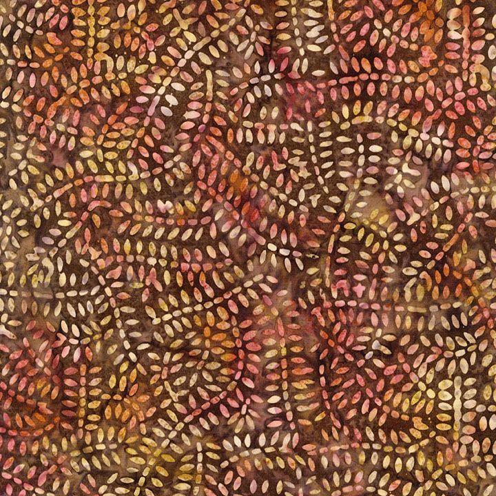 TT Tonga Windsong Batiks - B7892-TRUFFLE - Cotton Fabric