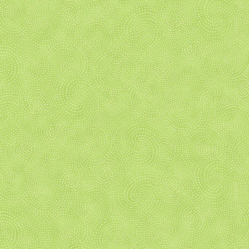 TT Twirl Dotty Spiral - CD3890-LIME - Cotton Fabric