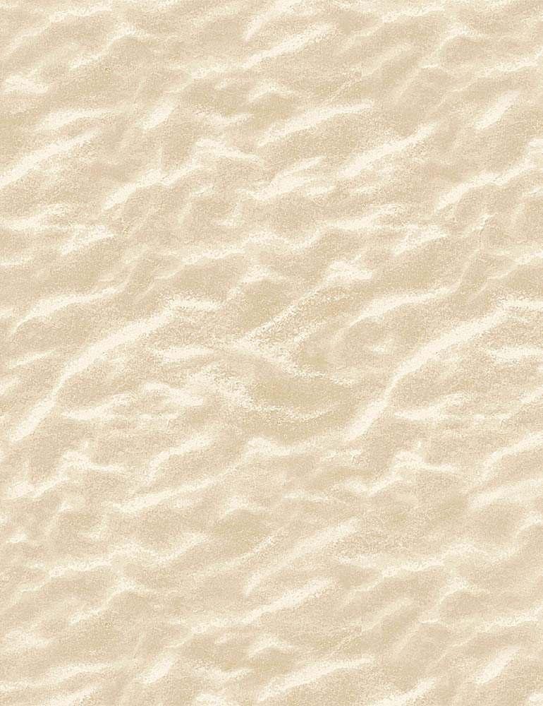 TT Water's Edge Sand Dunes - CD8395-NATURAL - Cotton Fabric