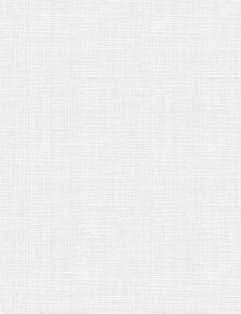 TT Whiteout Sketch - HUE-C1714-WHITE - Cotton Fabric