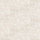 TT Winter Wonderland Snowflakes - CF3700-NATURAL - Cotton Flannel Fabric