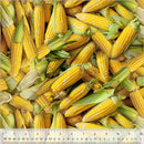 WHM A La Carte Have A Corntastic Day - 54402D-1 Maize - Cotton Fabric