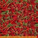 WHM A La Carte Red Peppers - 51900D-X Multi - Cotton Fabric