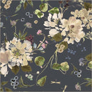 WHM Bloomfield 108" Peony Garden - 54872DW-7DES Indigo - Cotton Fabric