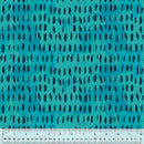 WHM Bright World - 53491-2 Aqua - Cotton Fabric