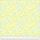 WHM Buttercup Petite Blooms - 54023-4 Pale Yellow - Cotton Fabric