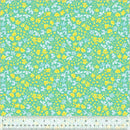 WHM Buttercup Petite Blooms - 54023-6 Jade - Cotton Fabric