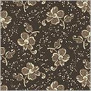 WHM Circa: Onyx Primrose - 54347-10 Espresso - Cotton Fabric