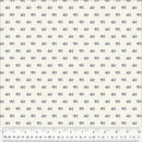 WHM Circa: Purple Ditsy Stem - 53952-1 Ivory - Cotton Fabric