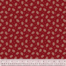 WHM Circa: Turkey Red Bouquet - 54734-1 Turkey Red - Cotton Fabric