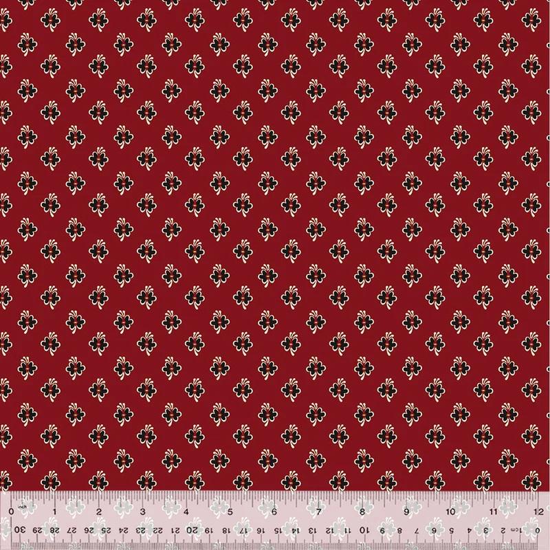 WHM Circa: Turkey Red Butterfly - 54730-1 Turkey Red - Cotton Fabric