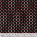 WHM Circa: Turkey Red Butterfly - 54730-2 Black - Cotton Fabric