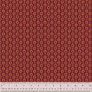 WHM Circa: Turkey Red Sunbursts - 54728-1 Turkey Red - Cotton Fabric