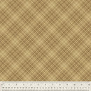 WHM Creme de la Creme Raspy Plaid - 53714B-6 Butterscotch - Cotton Fabric