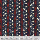 WHM Duchess Petal Course - 54577-2 Navy - Cotton Fabric
