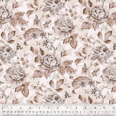 WHM Dwell Entourage - 54738-1 Cream - Cotton Fabric