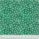 WHM Ebb & Flow Spritz - 54030DM-8 Jade - Cotton Metallic Fabric