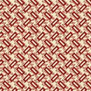 WHM Elliot Crossways - 53795-3  Berry - Cotton Fabric