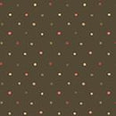 WHM Elliot Dotty - 53794-6 Dark Brown - Cotton Fabric
