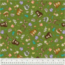 WHM Enchanted Woods Woodland Friends - 54521-1 Forest - Cotton Fabric