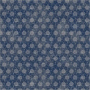 WHM Faded Indigo Circle Vignette - 55445-3 Indigo - Cotton Fabric
