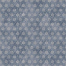 WHM Faded Indigo Circle Vignette - 55445-4 Vintage - Cotton Fabric