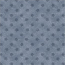 WHM Faded Indigo Elegant Floral - 55454-10 Antique - Cotton Fabric