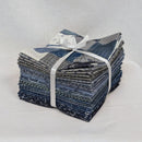 WHM Faded Indigo FQ Bundle - 25 Fat Quarters - Precut