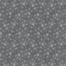 WHM Faded Indigo Vine Bouquet - 55447-7 Graphite - Cotton Fabric