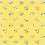 WHM Fanfare Petite Pickings - 54379-1 Yellow - Cotton Fabric