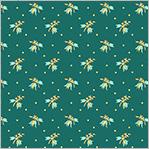 WHM Fanfare Petite Pickings - 54379-5 Emerald - Cotton Fabric