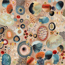 WHM Flora & Form Geode - 54777DM-2 Fire Opal - Cotton Fabric