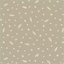 WHM Forest Tales Leaf Sprinkle - 54445-1 Taupe - Cotton Fabric