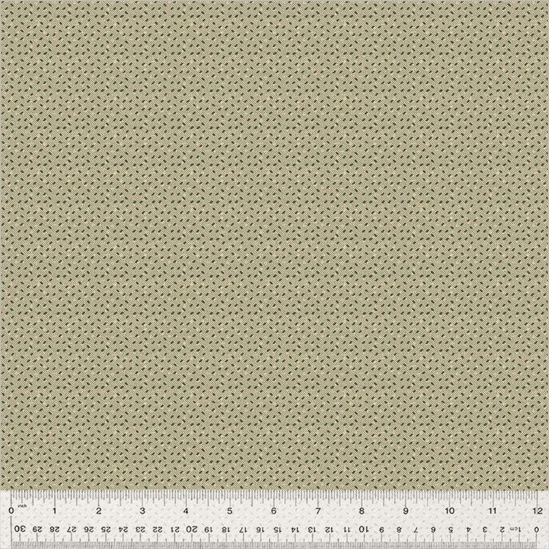WHM Garden Tale Ditsy Dash - 53827-11 Oat Bran - Cotton Fabric