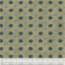 WHM Garden Tale Rose Head - 53821-6 Taupe - Cotton Fabric