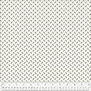 WHM Jasper Blue Fleurette - 54370-1 Ivory - Cotton Fabric