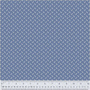 WHM Jasper Blue Fleurette - 54370-6 Denim - Cotton Fabric
