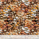 WHM Landscapes I'm a Fungi - 54407D-1 Earth - Cotton Fabric