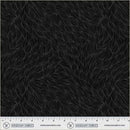 WHM Pen & Petal Rhythm - 54965-3 Black On Black - Cotton Fabric