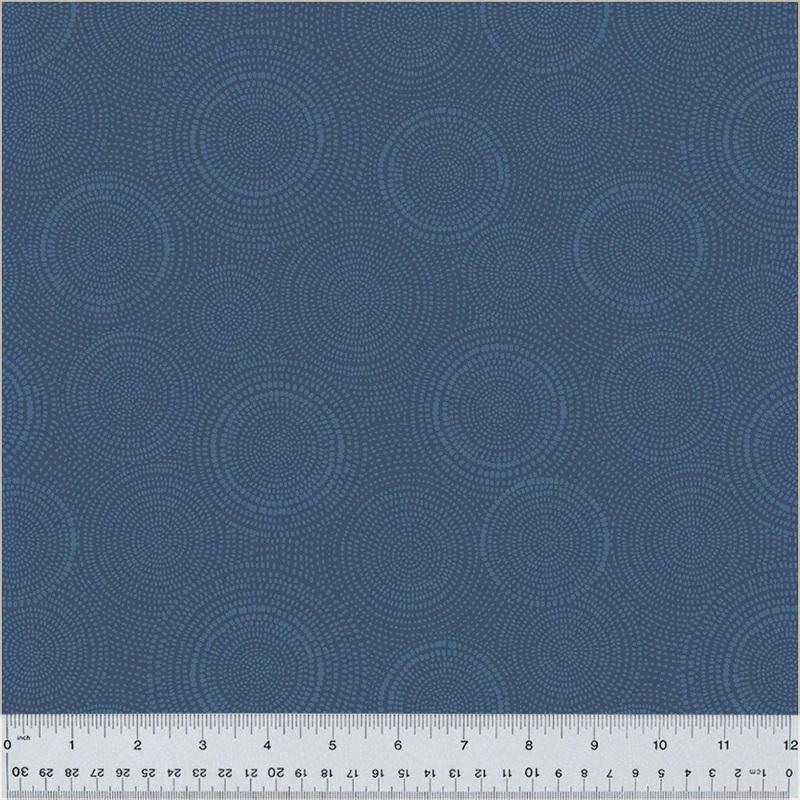 WHM Radiance Flannel - 53727F-65 Denim - Flannel Fabric