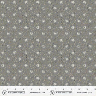 WHM Thimbleweed Nest - 54833-3 Slate - Cotton Fabric