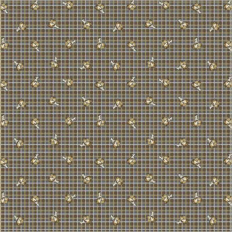 WHM Thimbleweed Playful Plaid - 54829-3 Slate - Cotton Fabric