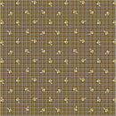 WHM Thimbleweed Playful Plaid - 54829-4 Cocoa - Cotton Fabric