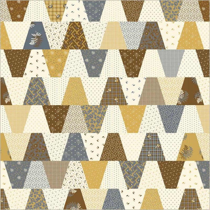 WHM Thimbleweed Tumbler Wholecloth - 54826D-1 Multi - Cotton Fabric